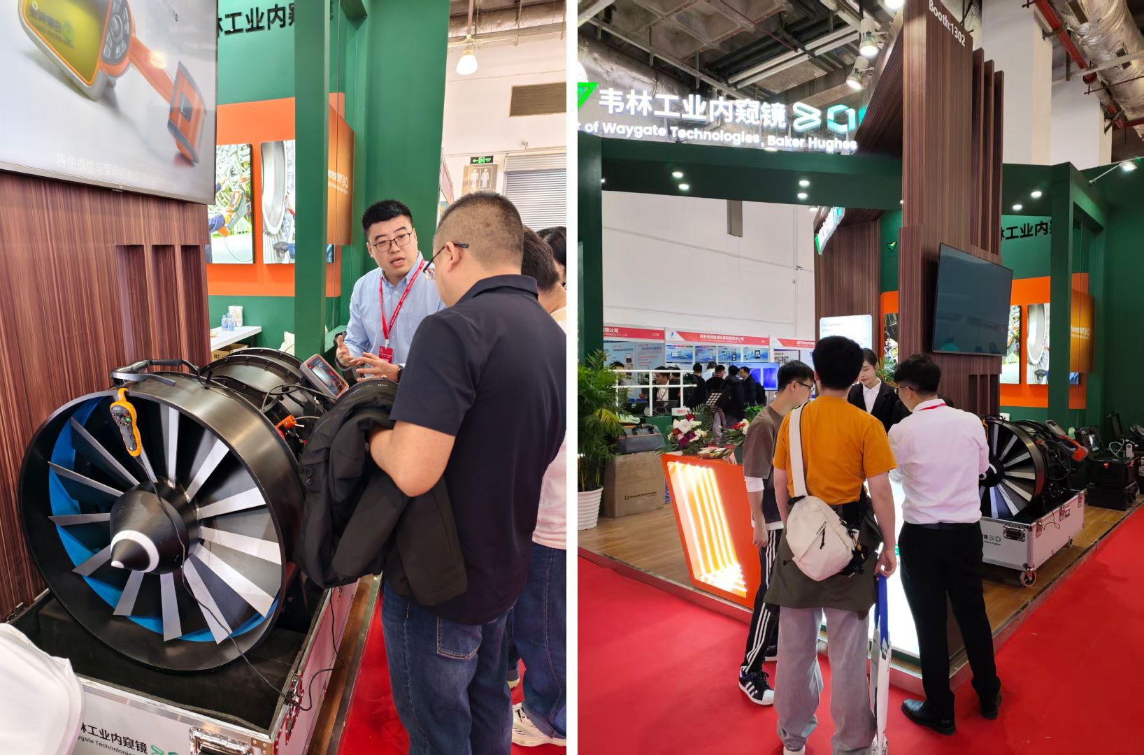 韋林工業(yè)內窺鏡展位吸引大批觀眾駐足體驗